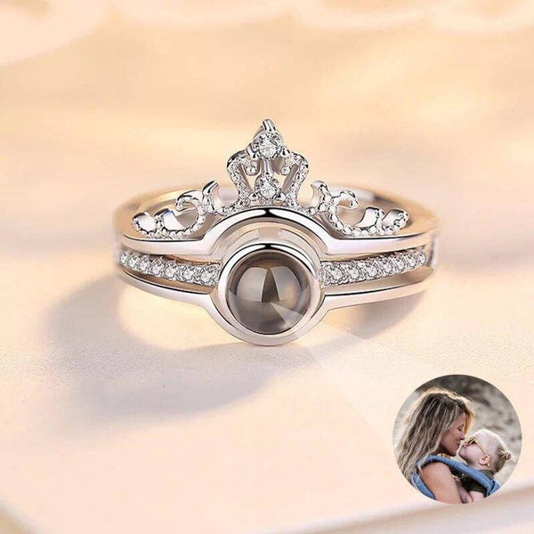 Personalized Adjustable Photo Projection Ring